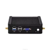 2019 New micro computer J1900 2.42G Quad core X86 Fanless Q190G4U small fanless pc