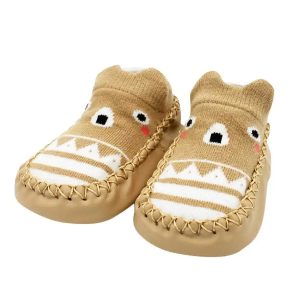 Iuhan Anti Slip Non Skid Slipper Socks For Baby Toddler Kids Girls Shoes Boots