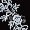 China wholesale market white dyed plain swiss voile lace embroidery sequin beaded embroidery bridal laces fabrics
