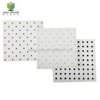 Decorative Acoustic Gypsum Board Price Buy Gypsum Board Price Gypsum Ceiling Board Perforated Gypsum Board Product On Alibaba Com