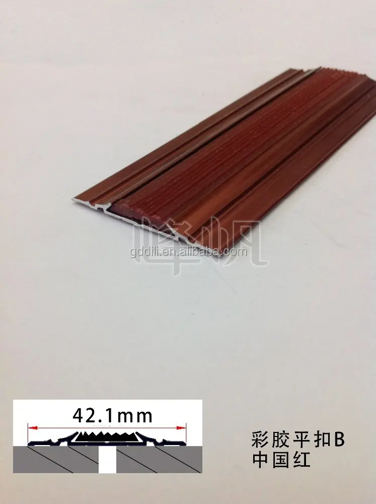 Rubber vloer overgang strips voor vloeren trim vloeren accessoires ...