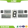 Factory Directly Provide 20-pin lcd display,custom size 20 pin lcd display,transflective 7 segment lcd display