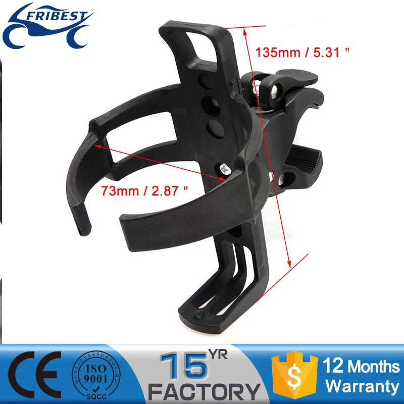 Atv Utv Passenger Grab Rail Drink Water Bottle Cup Holder Spyder Cup