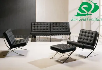 Hot Modern Barcelona Sofa Real Leather Chair Sz Hot Modern Barcelona Sofa Real Leather Chair Sz Sf001