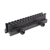 Funpowerland Compact AR15 1" Inch Riser Scope Mount Rifle See-Through Riser Mount Picatinny Weaver Mount