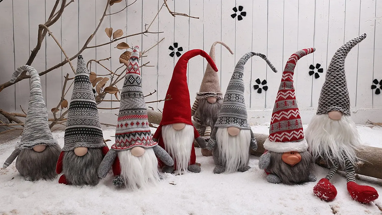 plush christmas gnomes