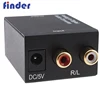 Digital Optical Coaxial Signal to Analog Audio Converter Adapter RCA Toslink Interface L / R