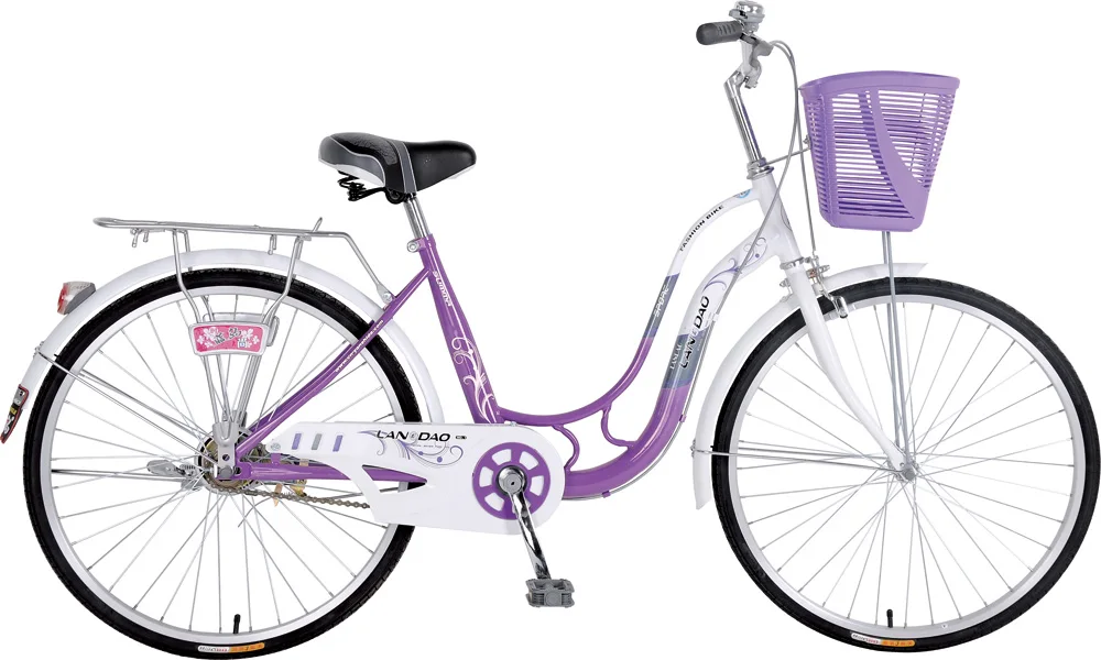 women's city bike with basket
