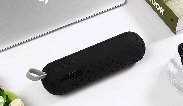 Amazon Best Selling Metal BT Wireless Speaker with FM Radio and TF Card Play Mini Portable Speaker - ANKUX.COM