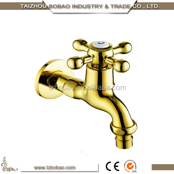 Bathroom Fittings Names Gold Brass Tap/bib Tap/faucet/spigot/bibcock