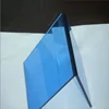 Highly Transparent Window Door 5.5 mm 3300*2140 MM Ford Blue Reflective Glass