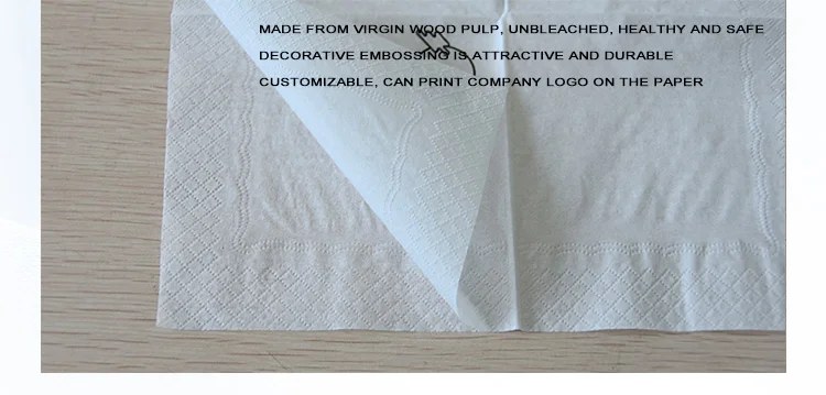 Hot Selling Eco-Friendly Custom Logo Printed Serviettes Paper Napkins