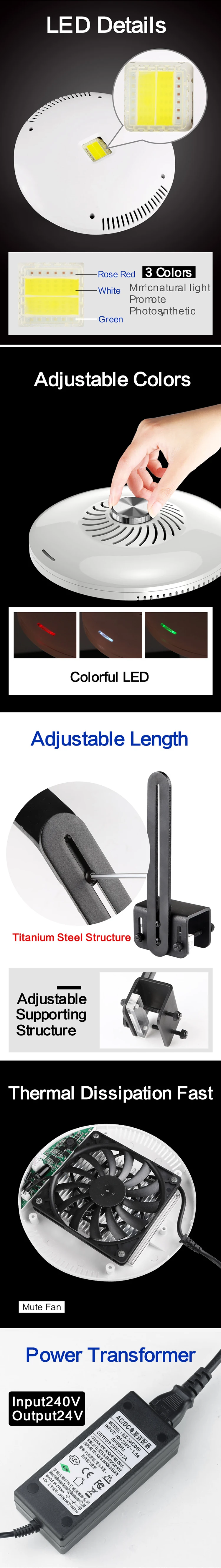 SUNSUN Intelligent Plant Sunrise And Sunset App Control Led Aquarium Fish Tank Light