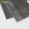 Quickly install stone look interlocking rigid core plank vinyl tile