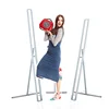 Custom design Supermarket Promotion Advertising Standup Cardboard Human Shape Display Stand 1.2m 1.5m