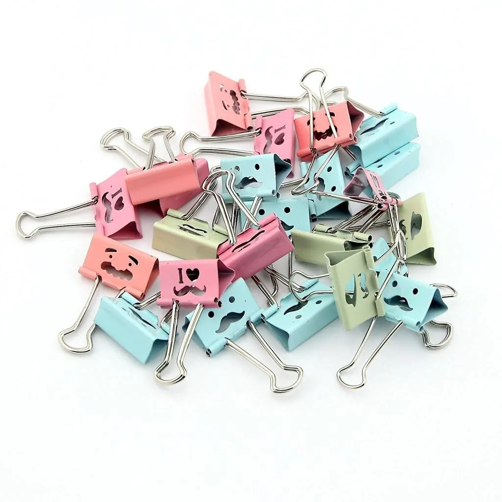 creative binder clips