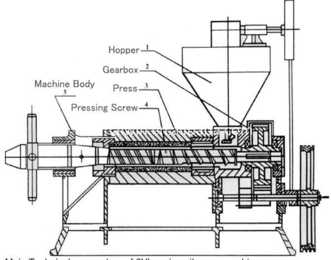 Screw Coconut Milk Press Machine / Coconut Milke Extraction Machine