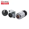 Fine Quality Industrial Plug and Socket IP67 Waterproof Connector 3 Pin Metal Connector