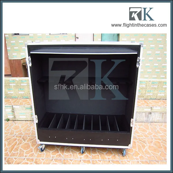 Multiple Guitar Road Case Fit For 10 Guitars Size 104*40*12.5cm Buy