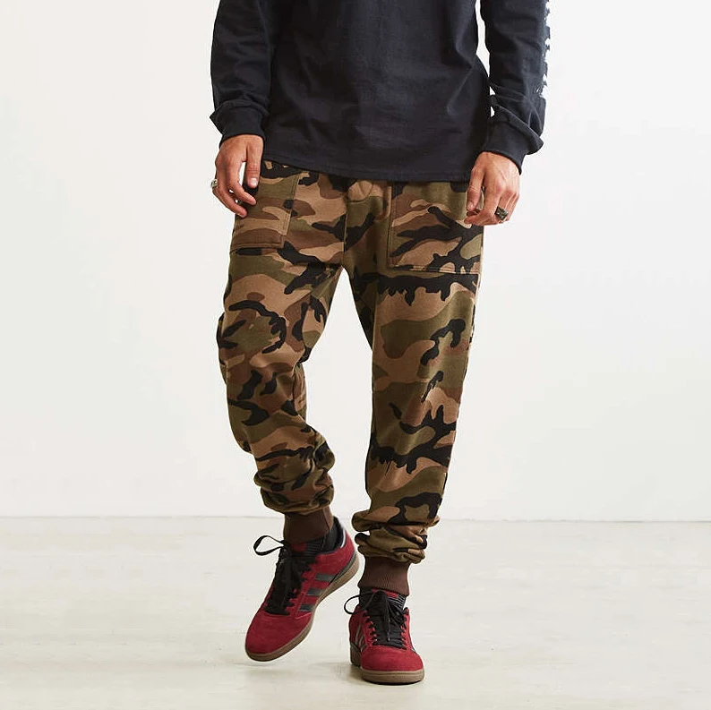 camouflage jogger pants outfit