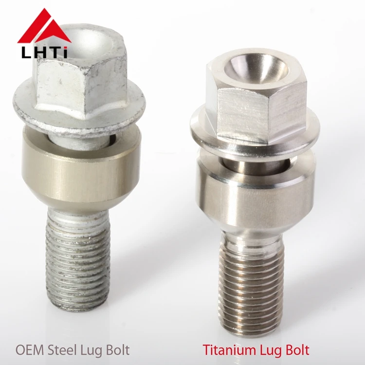 29mm Titanium Lug Bolts 6AL4V Aerospace Grade M14x1.5x29