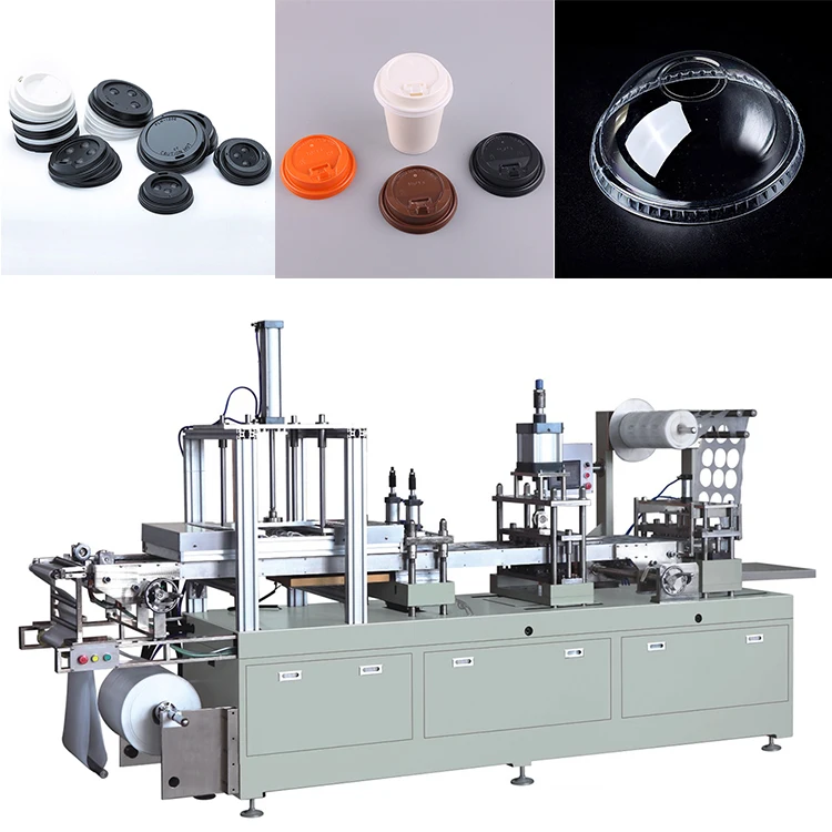 Plastic Coffee Cup Lid Making Thermoforming Machine,Plastic Ice Cream