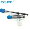 Raw Materials 4 Flutes Long Shank Square End Milling Cutting Tools For Foams