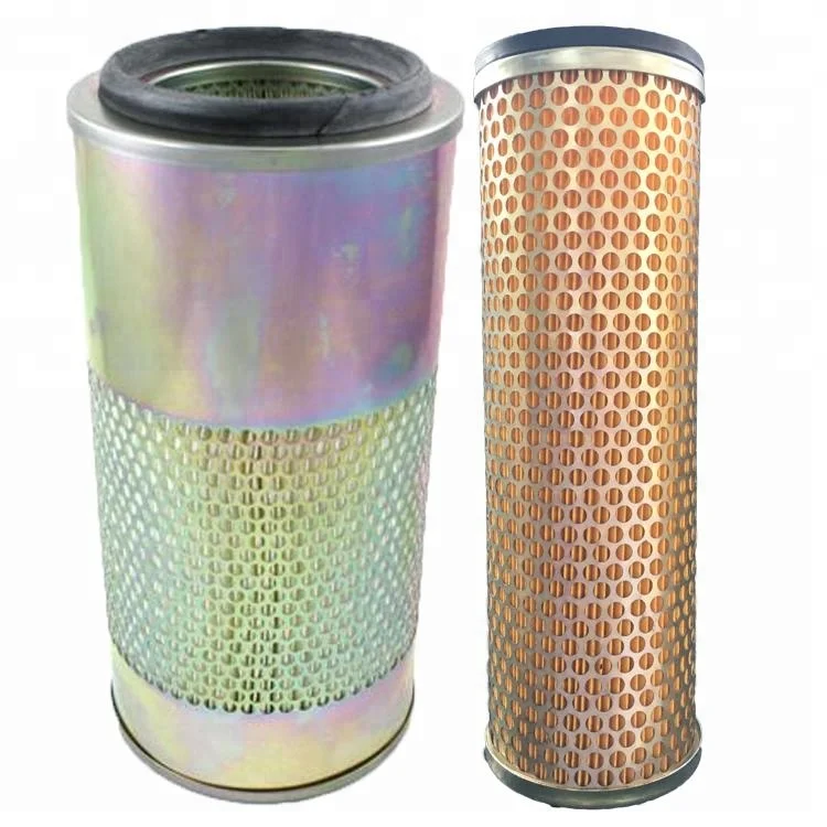 Heavy Truck Performance Air Filter Manufacturer Core Cartridge Set
