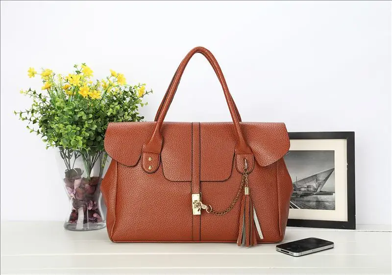 Beautiful Ladies Handbags Pu Leather Tote Bags Online Sale - Buy ...