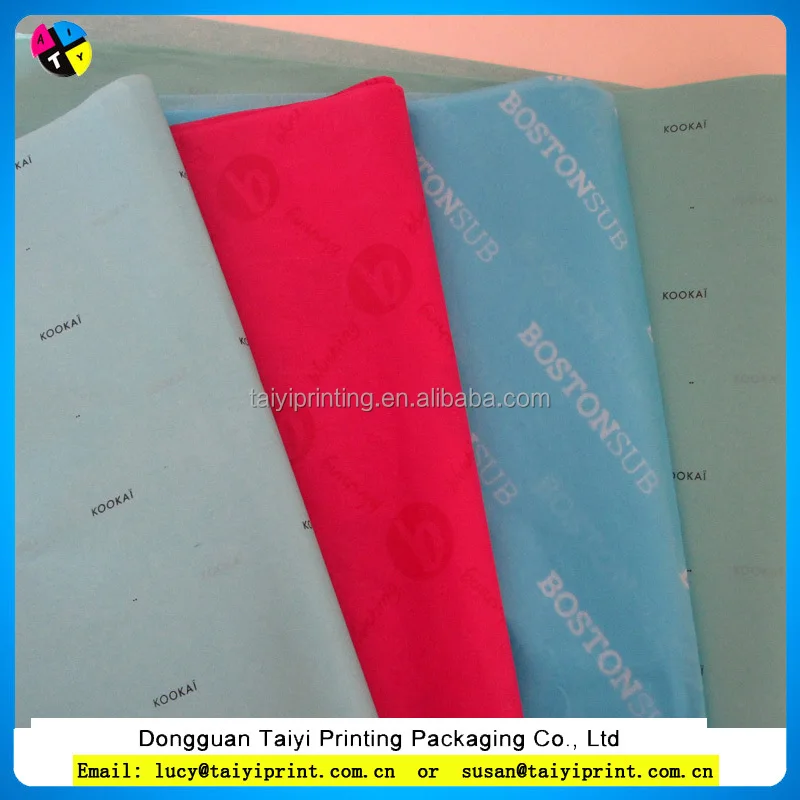 30gsm recycled pulp shoes wrapping paper white tissue paper