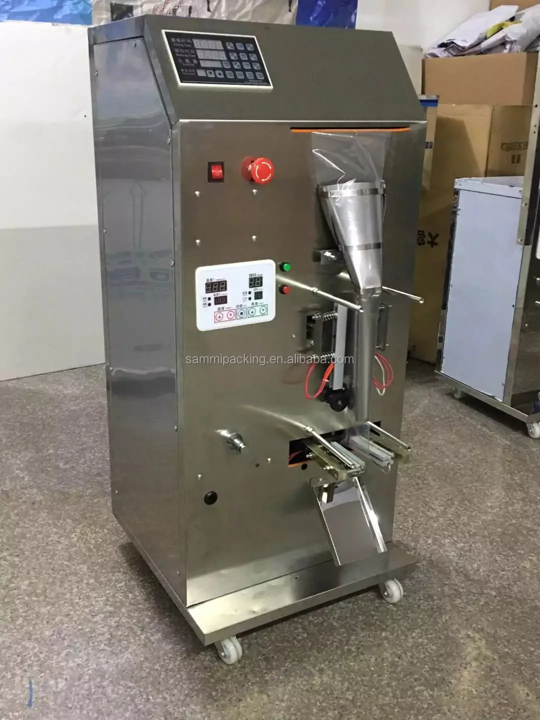 Easy operation Vertical fill form seal liquid sachet packing machine/bagging liquid packing machine