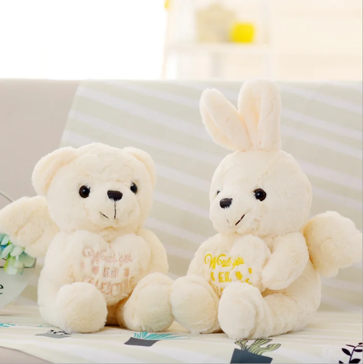 plush angel teddy bear