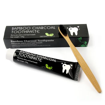 Activated Bamboo Charcoal Toothpaste Natural Fresh Teeth Whitening ...