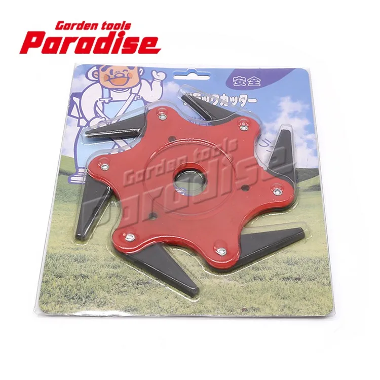 six steel razors trimmer head