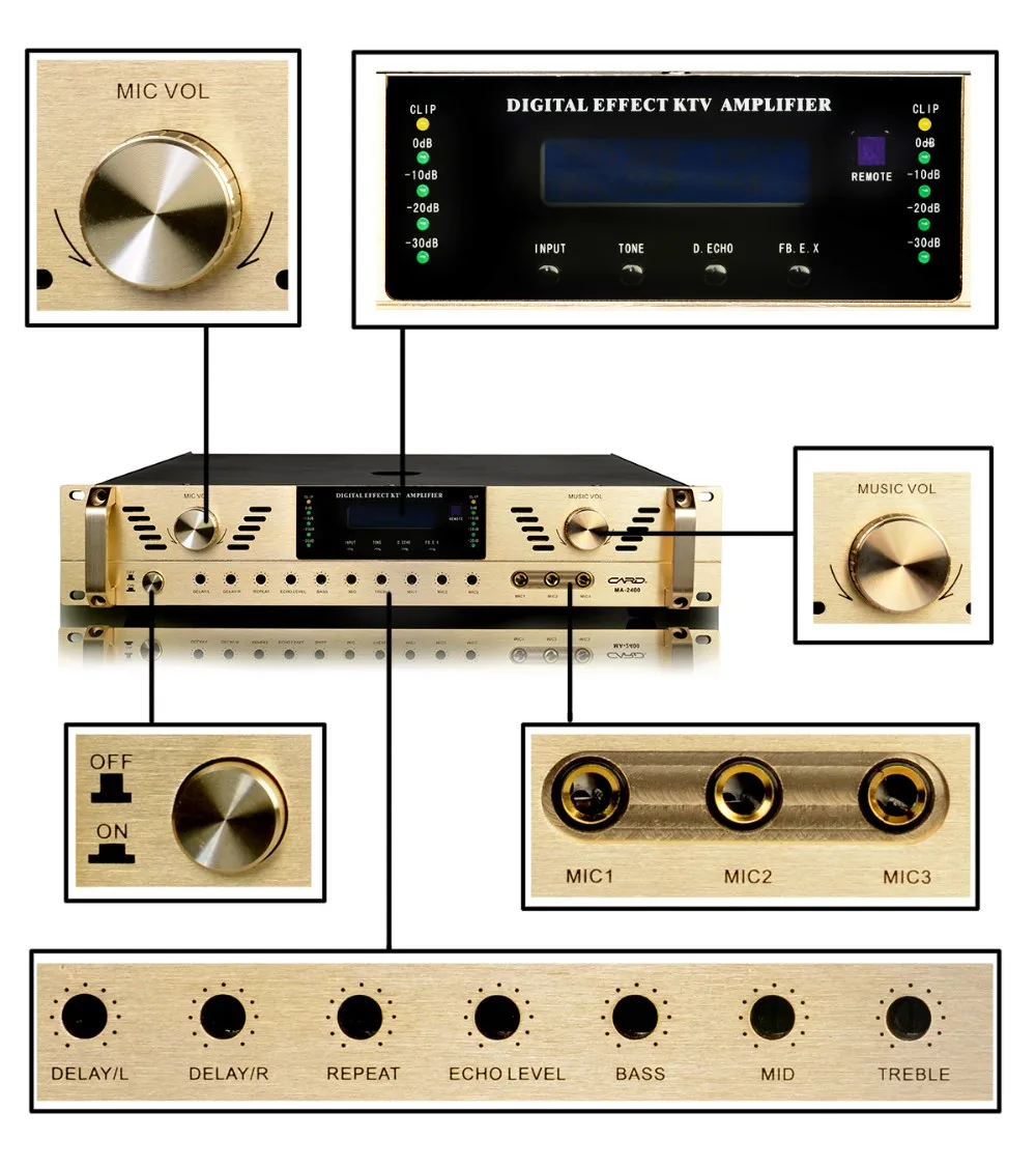 Pro Sound And Lighting Audio Conference System,Karaoke Amplifier For