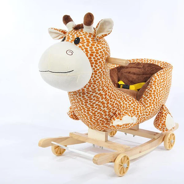 Factory Low Price Baby Rocking Chair Plush Animal Rocking Chair Buy