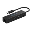 Top quality of USB 2.0 Type C 3 Port HUB With RJ45 For Laptop