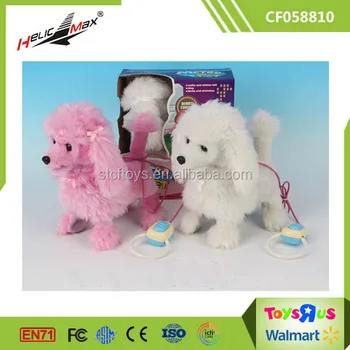 chien telecommande peluche