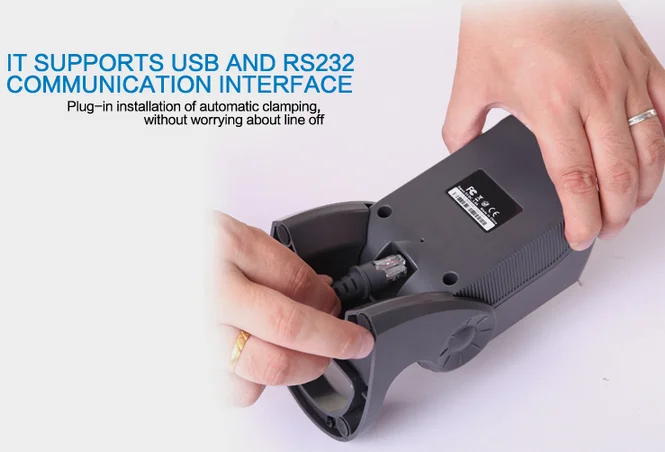 supermarket retail auto code reader 1d barcode scanner