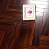 UV Lacquered Rosewood Multi-layer Solid Wood Flooring Herringbone Fishbone Parquet