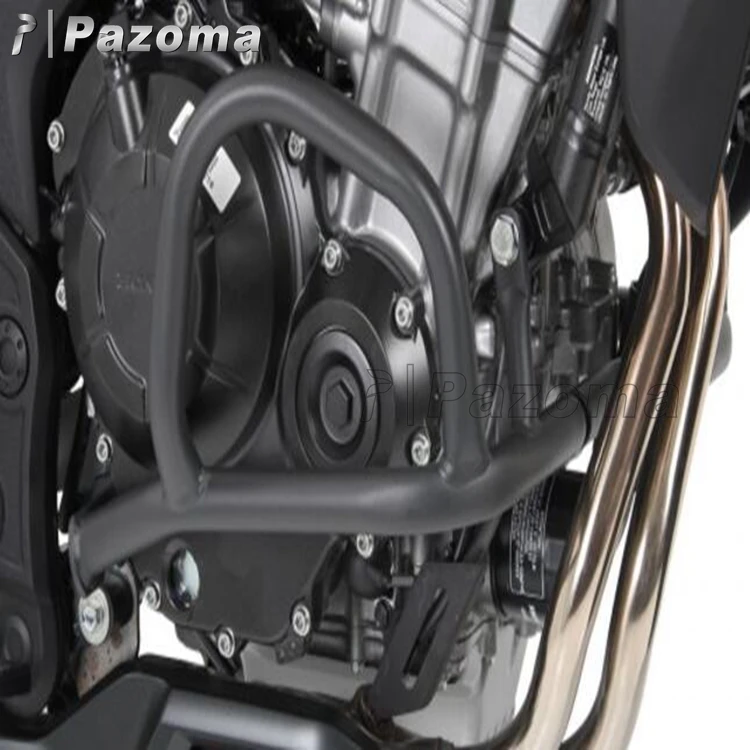 Factory Price Pazoma Black Motorcycle Crash Bar Protection Engine Guard