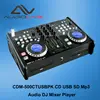 factory best selling high quality Pro Dual Twin CD MP3 USB DJ Media Player Console 2-Channel dj player mixer