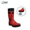 Steel toe rubber mine work boots waterproof for work