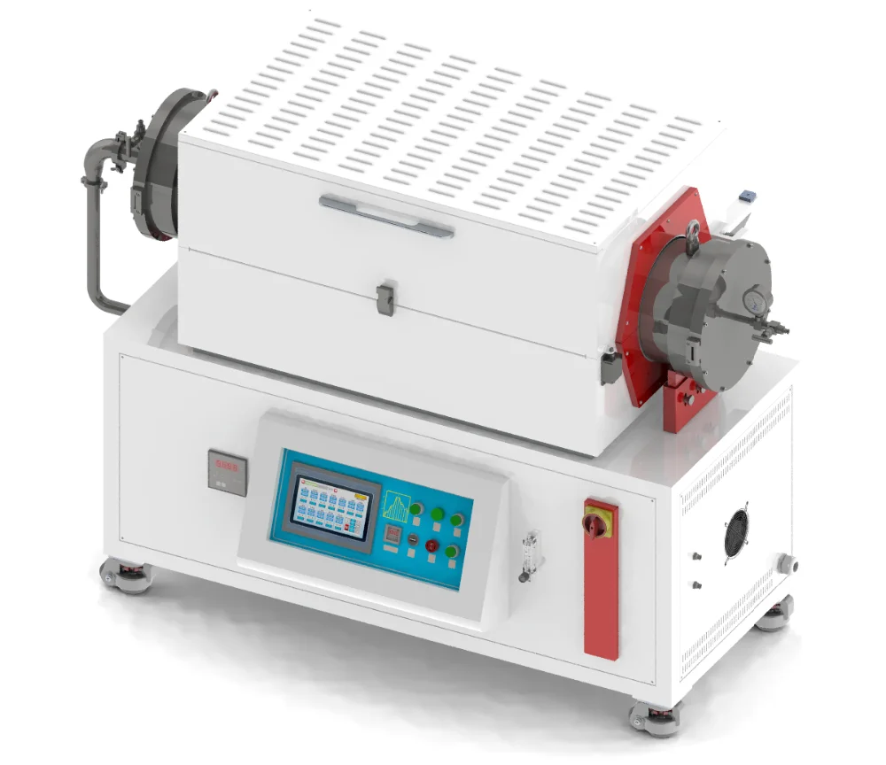 1200c Vertical Tube Furnace Quartz Tube Heating Zone 1000mm Furnace For