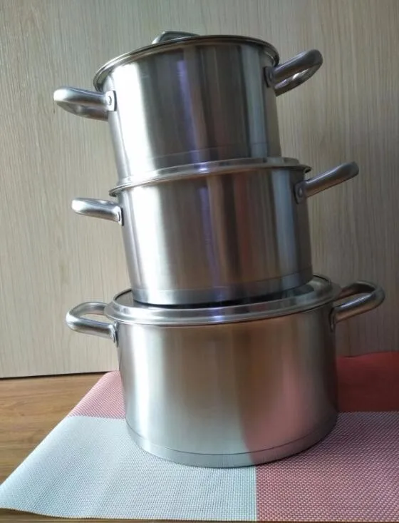 9pcs 18/10 304 Stainless Steel Induction German Cookware Set Buy 9pcs