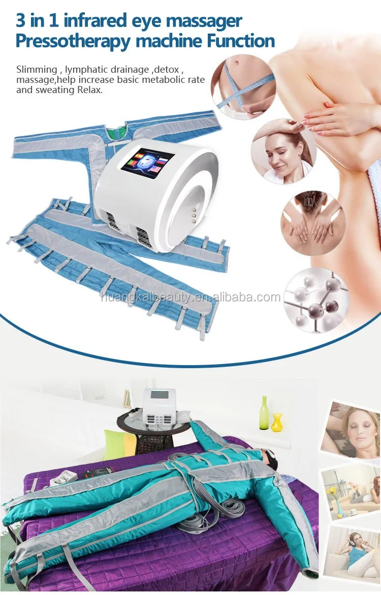 Best Selling Products 24 Air Bags Upper Body Air Pressure Massage Pressotherapy With 1 Year Warranty