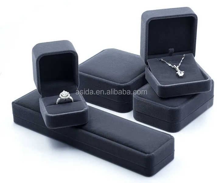 Large Classic Luxury Velvet Fabric Ring Box /velvet Jewelry Boxes