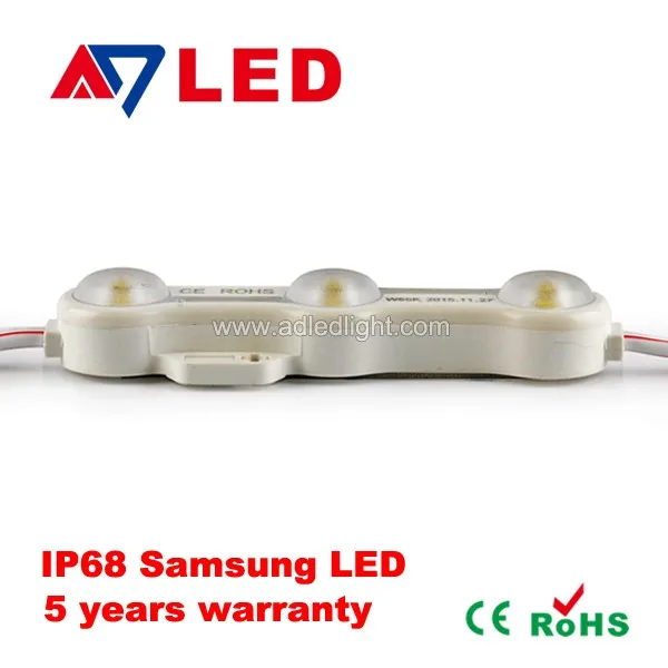 2016 New Waterproof IP68 Aluminium PCB ABS Casing led lattice backlight samsung led module