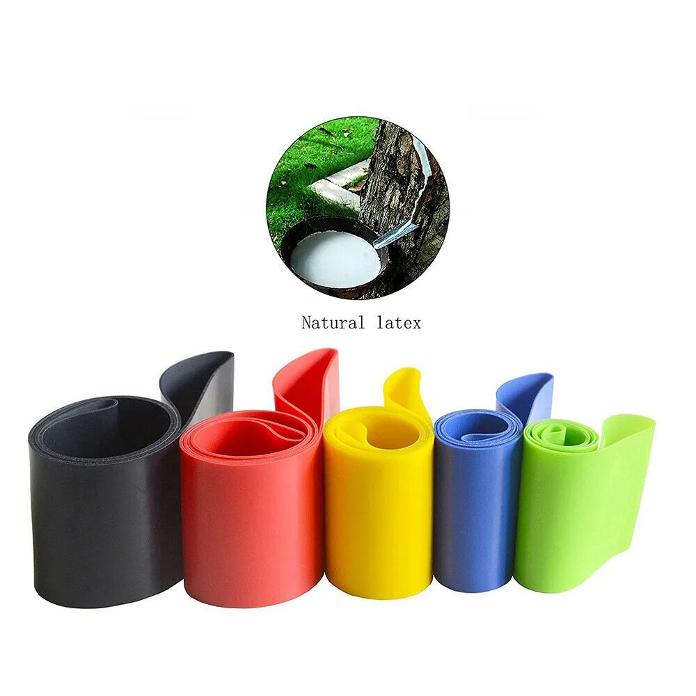 Fitness Sturdy Bodybuilding Hip Resistance Band Set Of 3,4,5,6 Booty