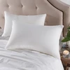 Luxury White King Size Soft Like Down Super Soft Hand Feeling Smooth Micro Gel Fiber Pillow